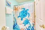 Colorful Sea Themed Bathroom Adds Vacation Fun